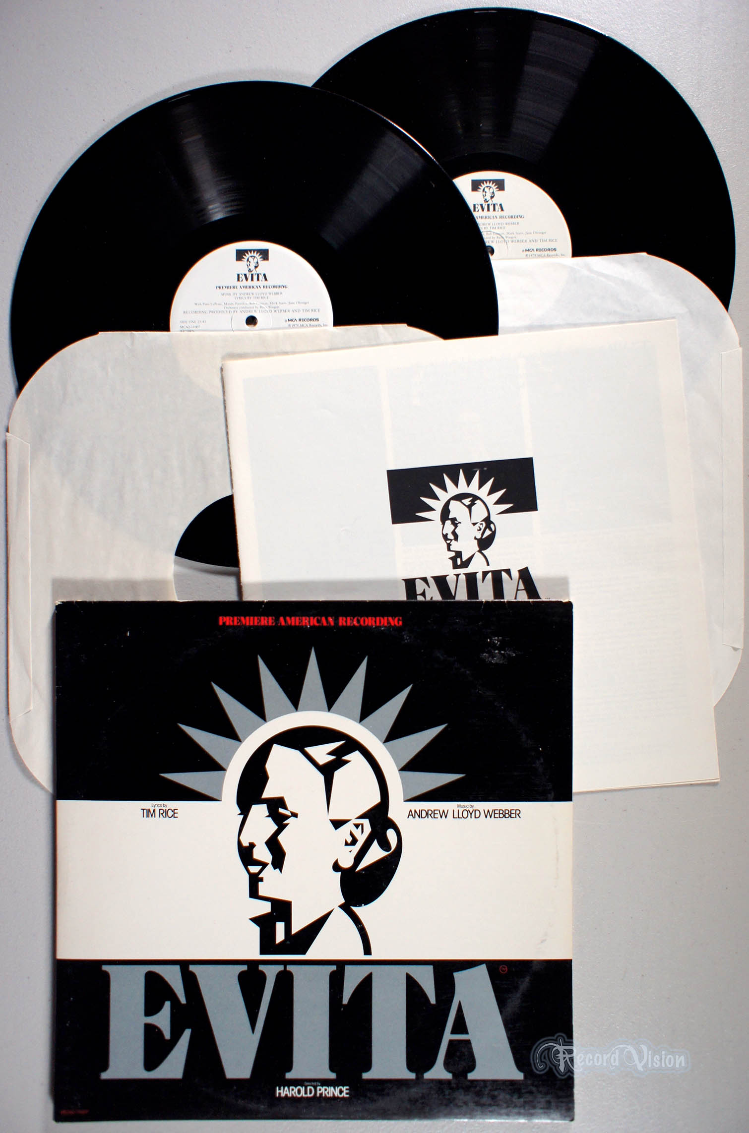 ASSORTED (ANDREW LLOYD WEBBER) - Evita - 33T x 2