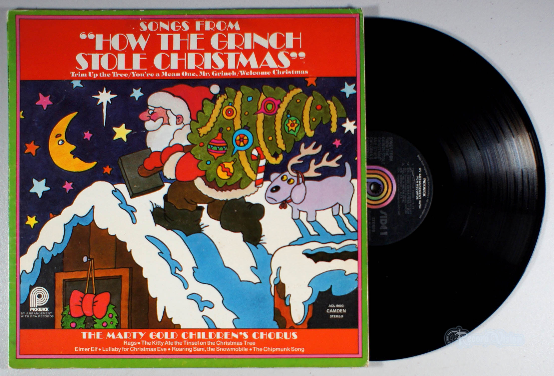 How the grinch stole christmas de Marty Gold, 33T chez recordvision